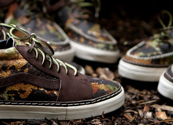 Horween X Vans Vault Brushed Camo Pack Available