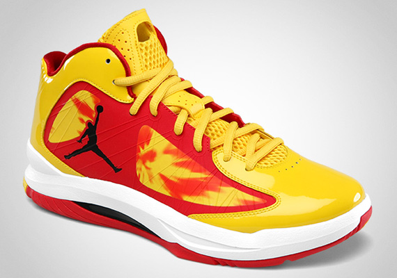 Jordan Aero Flight Hulk Hogan Yellow Red 3