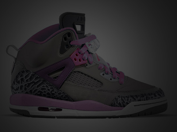 Jordan Spiz'ike GS - Cool Grey - Purple Earth - White - Liquid Pink