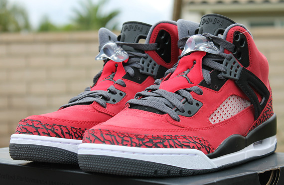 Jordan Spizike Gym Red Releasing 5