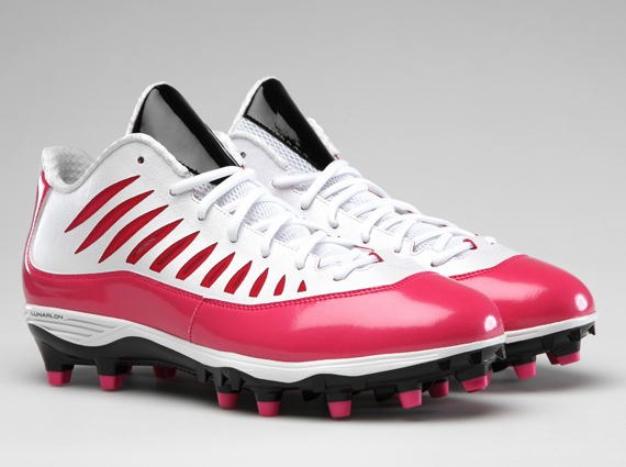 Jordan Super.fly Cleats Breast Cancer Awareness 3