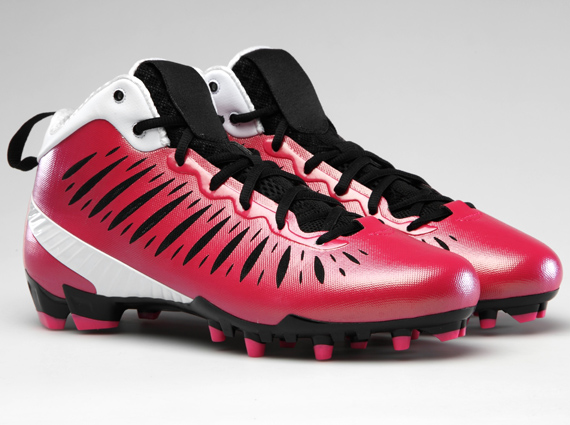 Jordan Super.fly Cleats Breast Cancer Awareness 5