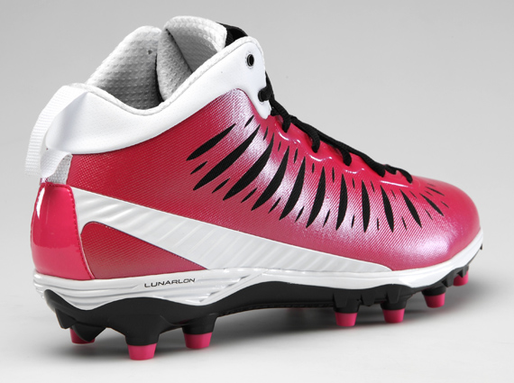 Jordan Super.fly Cleats Breast Cancer Awareness 6