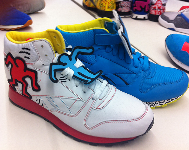 Keith Haring Reebok Classic Leather Mid Strap Lux 1