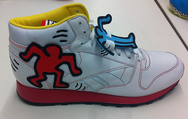Keith Haring Reebok Classic Leather Mid Strap Lux 3