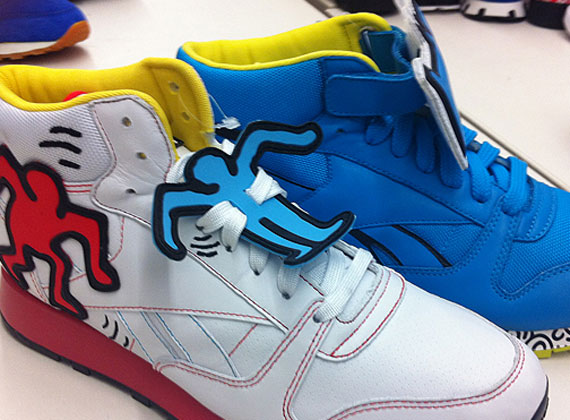 Keith Haring Reebok Classic Leather Mid Strap Lux