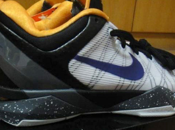 Nike Zoom Kobe VII – White – Court Purple – Black – University Gold | Release Date