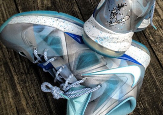 Nike LeBron X “Silver Surfer” Customs by Mache