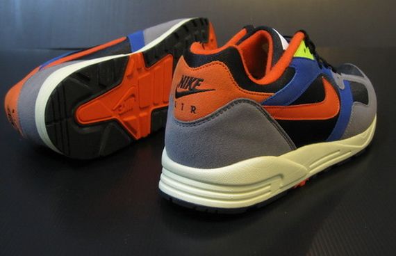 Nike Air Base Ii Black Grey Blue Orange 01