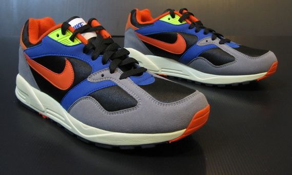 Nike Air Base Ii Black Grey Blue Orange 03