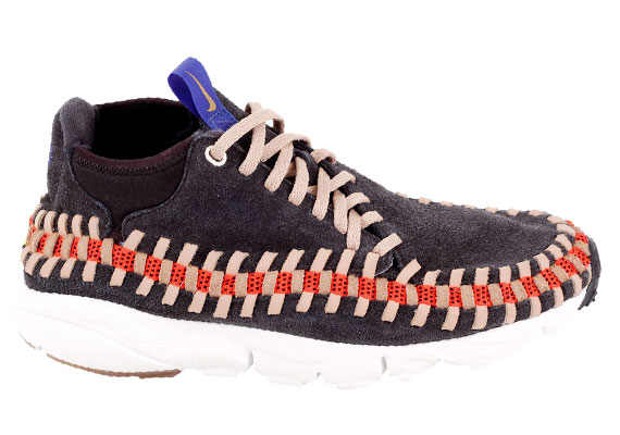 Nike Air Footscape Woven Chukka Night Stadium Ornage Blue