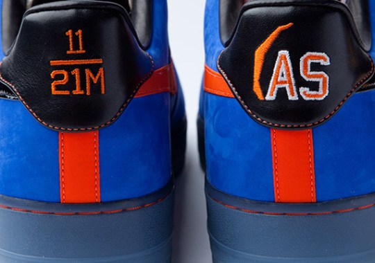 Nike Air Force 1 Bespoke “Amare Stoudemire” by Layupshot