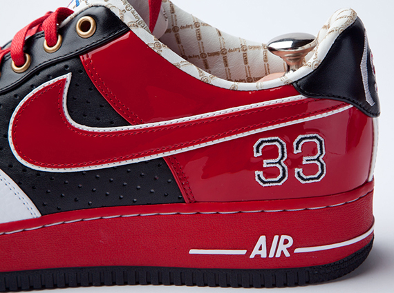 Nike Air Force 1 Bespoke "Scottie Pippen" by Layupshot