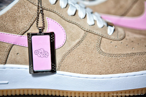 Nike Air Force 1 Bespoke Sakura Linen 4