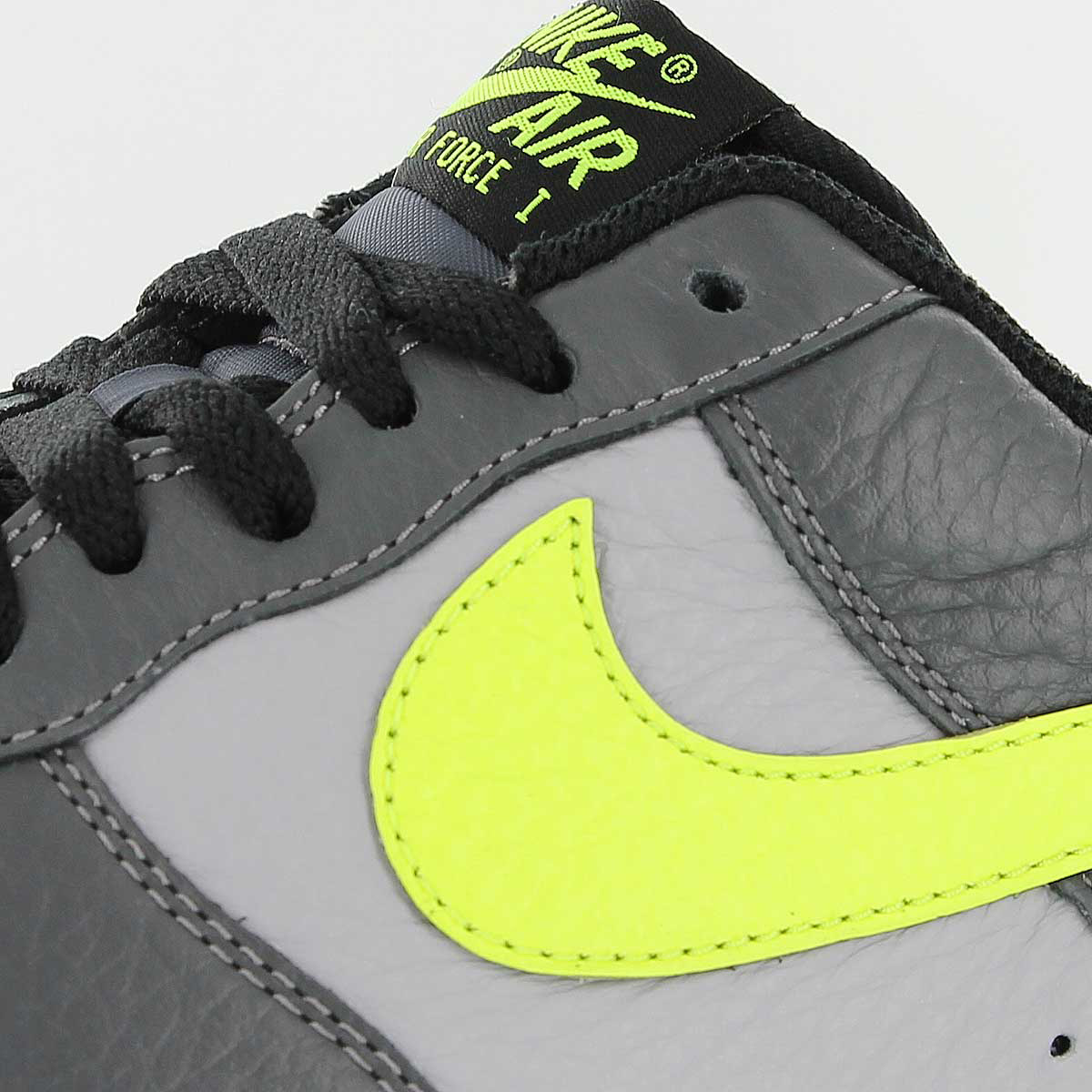 Nike Air Force 1 Low Dark Grey Volt White Black 1
