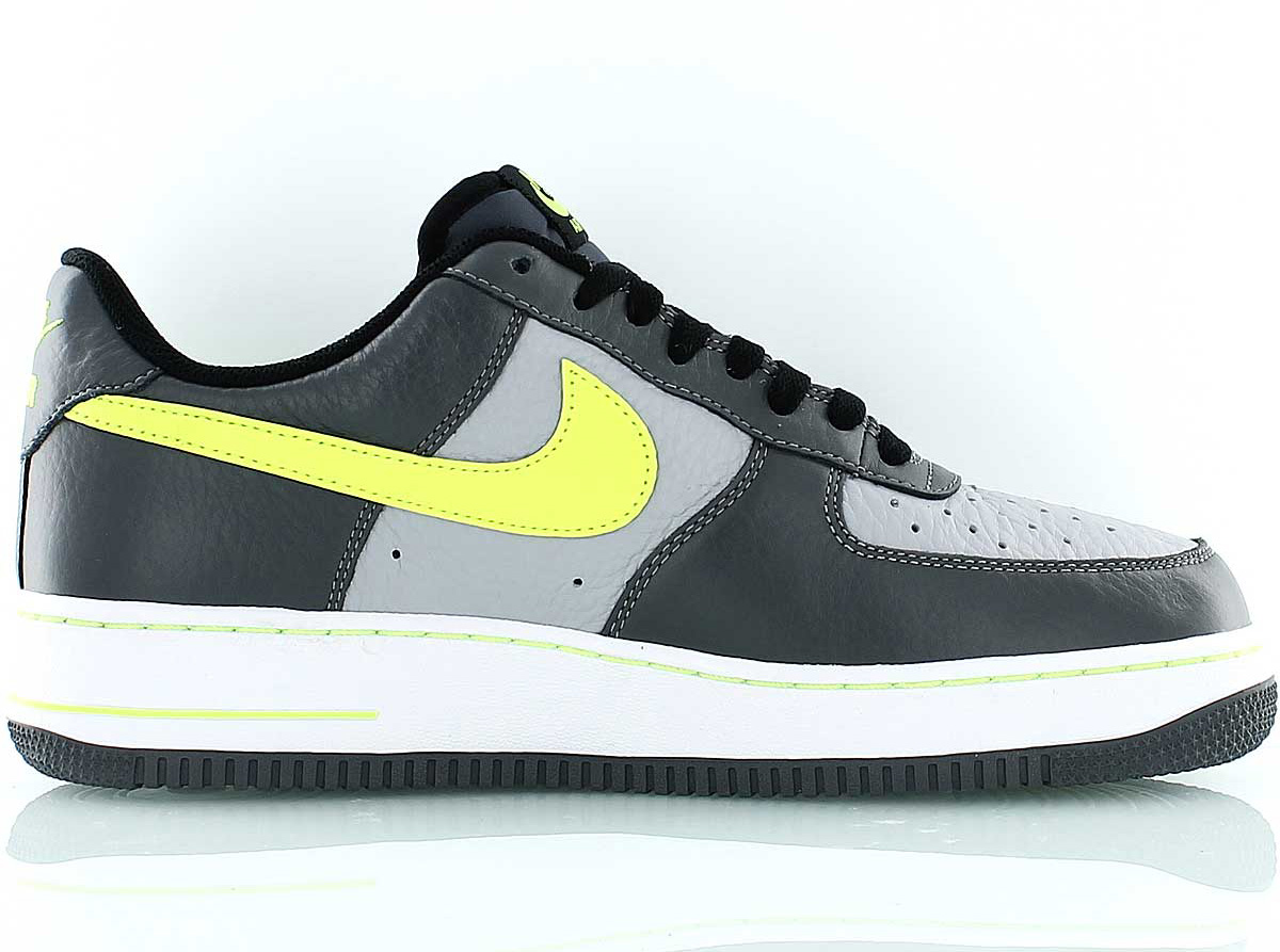 Nike Air Force 1 Low Dark Grey Volt White Black 4