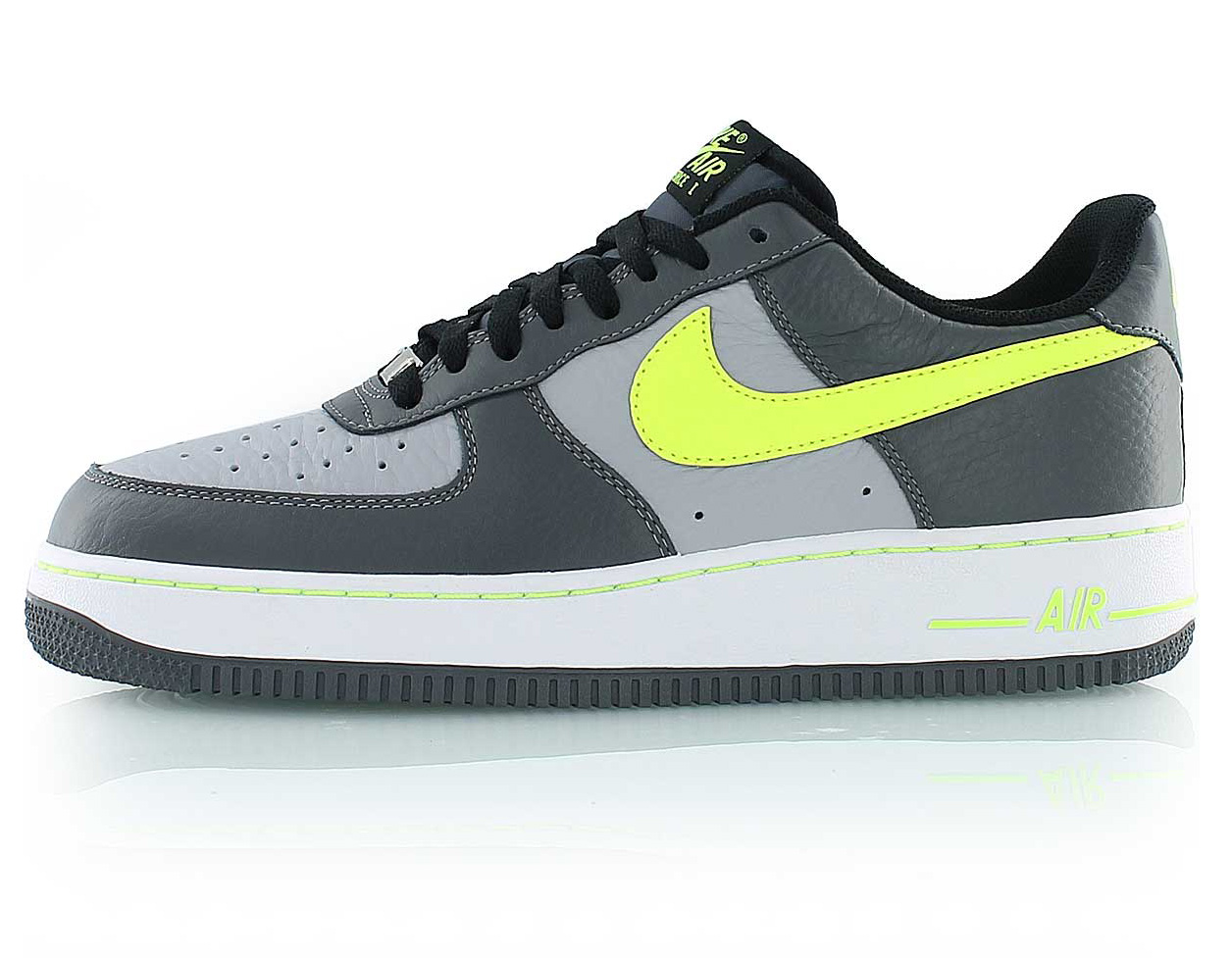 Nike Air Force 1 Low Dark Grey Volt White Black 6