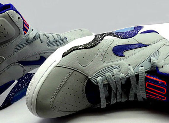 Nike Air Force 180 High – Grey – Royal – Orange