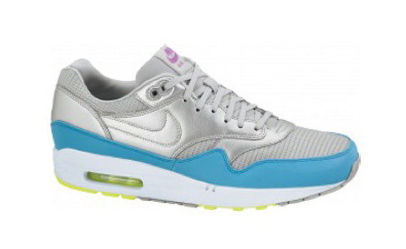 Nike Air Max 1 Fb Silver Blue