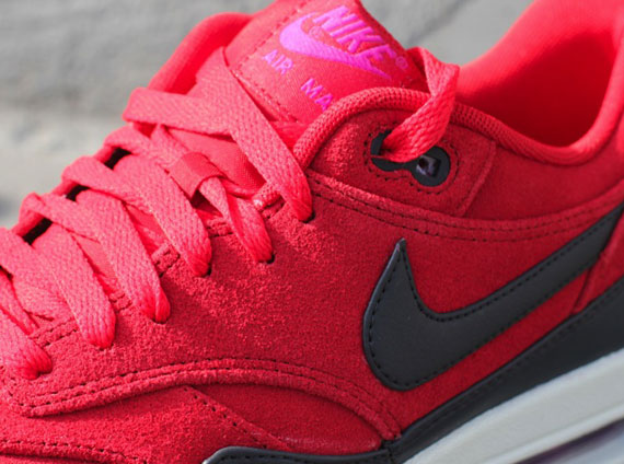 Nike Air Max 1 Premium – Gym Red – Anthracite