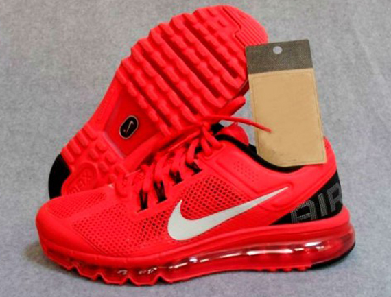 Nike Air Max 2013 Red Black White 2