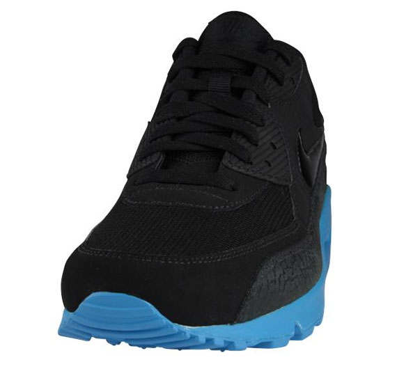 Nike Air Max 90 Black Blue Glow Elephant 31