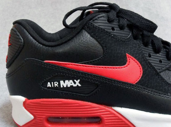 Nike Air Max 90 - Black - Red - White