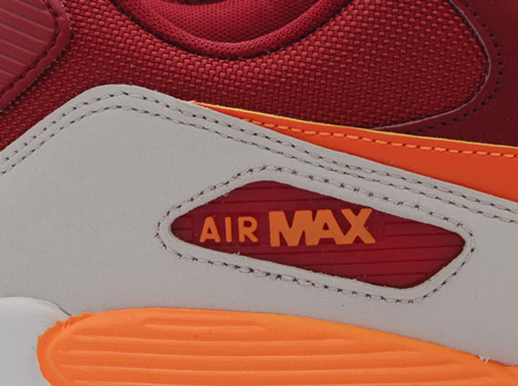 Nike Air Max 90 - Team Red - Total Orange - Neutral Grey