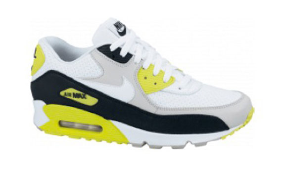 Nike Air Max 90 Prm White Yellow Black