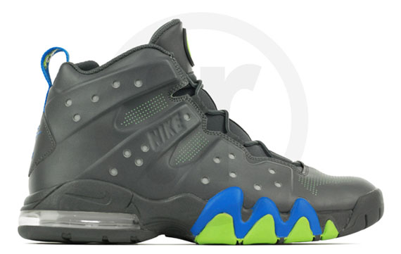 Nike Air Max Barkley Dark Grey Photo Blue Action Green 1