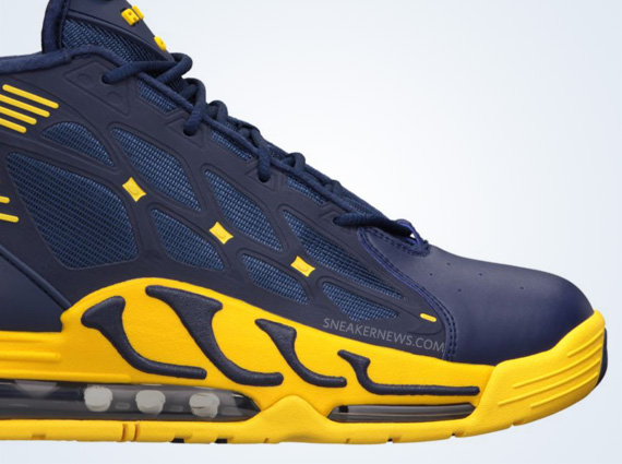 Nike Air Max Pillar Midnight Navy Varsity Maize 5