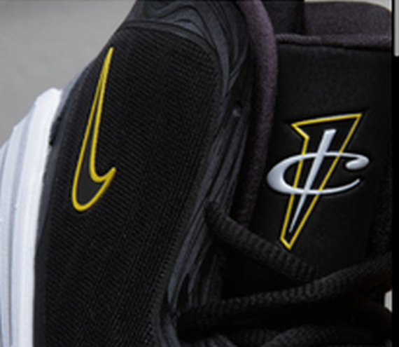 Nike Air Penny V Black Cool Grey Tour Yellow 07