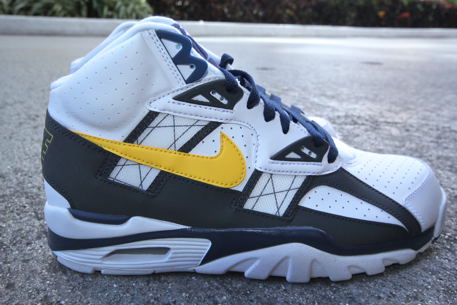 Nike Air Trainer Sc High White Tour Yellow Midnight Navy Available 2
