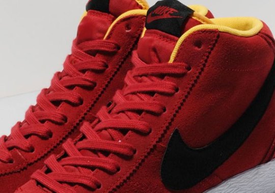 Nike Bruin Mid – Red – Black – Yellow