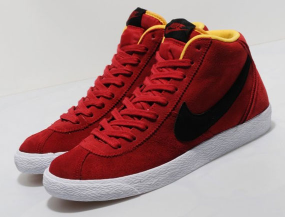 Nike Bruin Mid Red Black Yellow 2