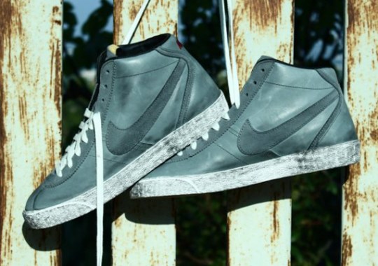 Nike Bruin Mid Premium VNTG “Cool Grey”