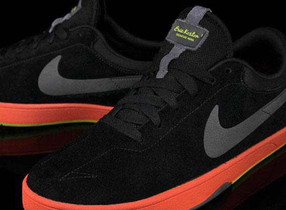 Nike Eric Koston 1 Black Sunburst Atomic Green