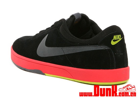 Nike Eric Koston Black Dark Grey Sunburst Atomic Green 3