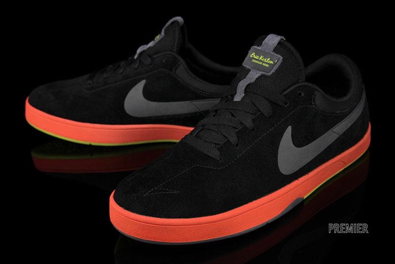 Nike Eric Koston Black Dark Grey Sunburst Atomic Green Available 2