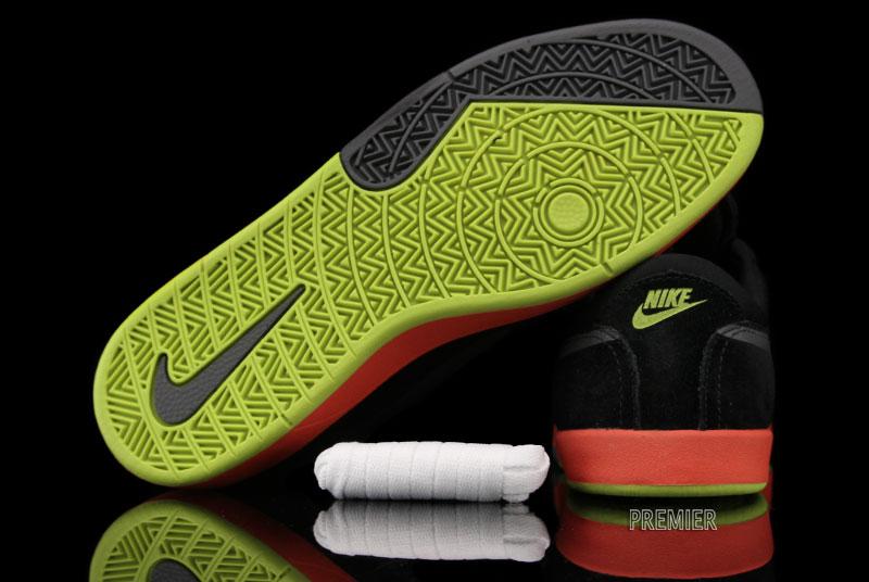Nike Eric Koston Black Dark Grey Sunburst Atomic Green Available 3