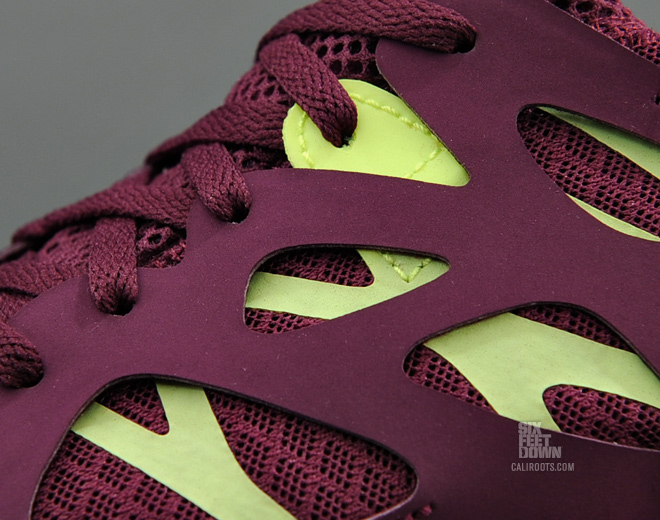 Nike Free Run 2 Nsw Bordeaux White Volt 5