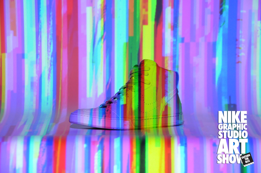 Nike Graphic Studio Art Show Paint Stripes