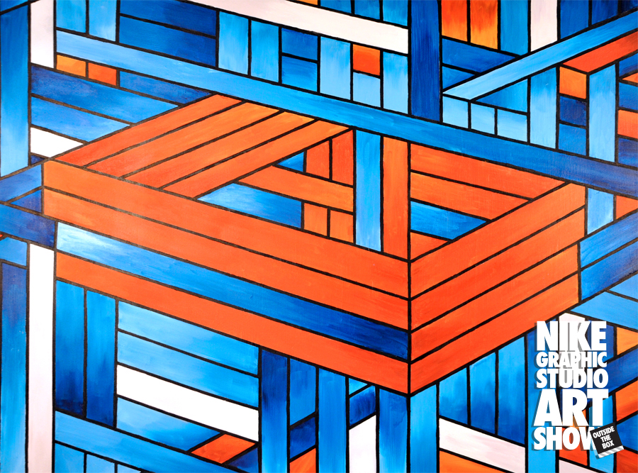 Nike Graphic Studio Art Show Shoebox