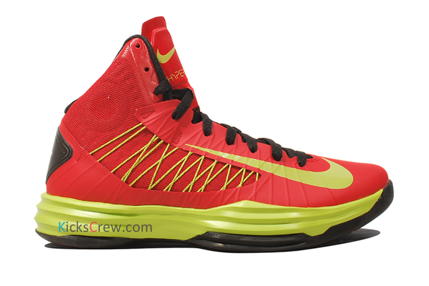 Nike Hyperdunk X University Red Atomic Green 1