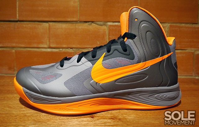 Nike Hyperfuse 2012 Charcoal Team Orange 1