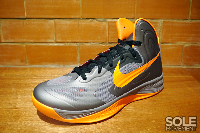 Nike Hyperfuse 2012 Charcoal Team Orange 2