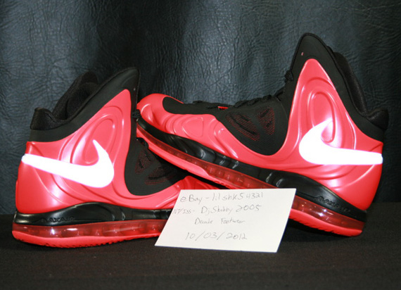 Nike Hyperposite Bright Crimson Reflective Silver Black 4