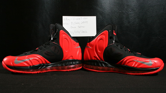 Nike Hyperposite Bright Crimson Reflective Silver Black 6