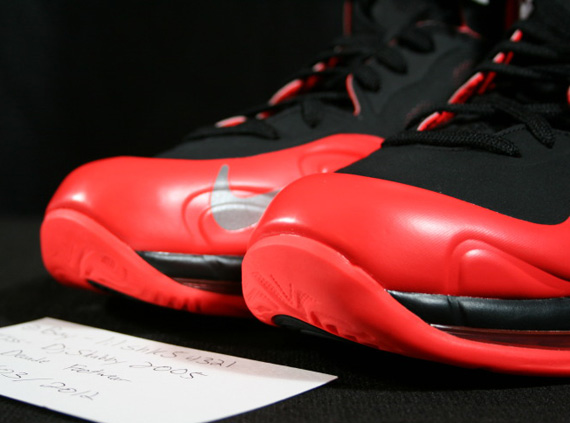 Nike Hyperposite Bright Crimson Reflective Silver Black 9