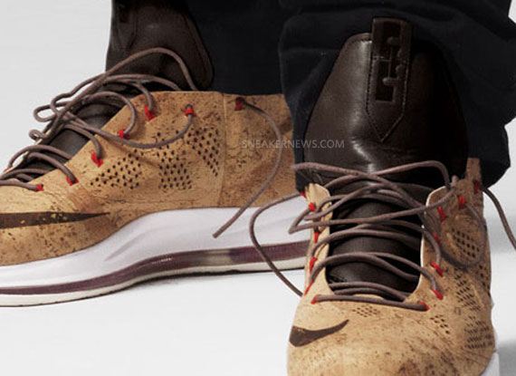 Nike Lebron X Cork On Foot 1